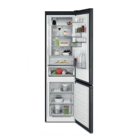 AEG ORC8M361EL Ψυγειοκαταψύκτης 201cm Μαύρο